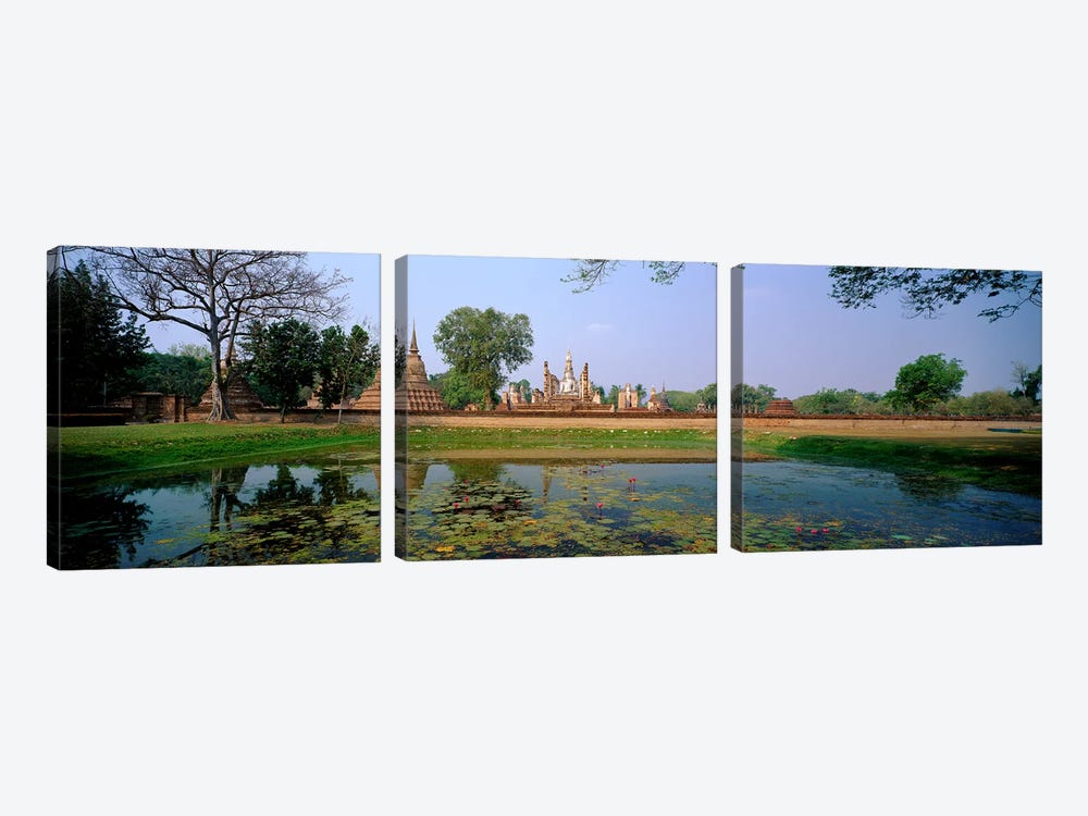 Sukhothai Thailand by Panoramic Images 3-piece Canvas Artwork