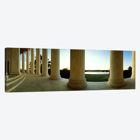 Jefferson Memorial Washington DC Canvas Print #PIM4000} by Panoramic Images Art Print