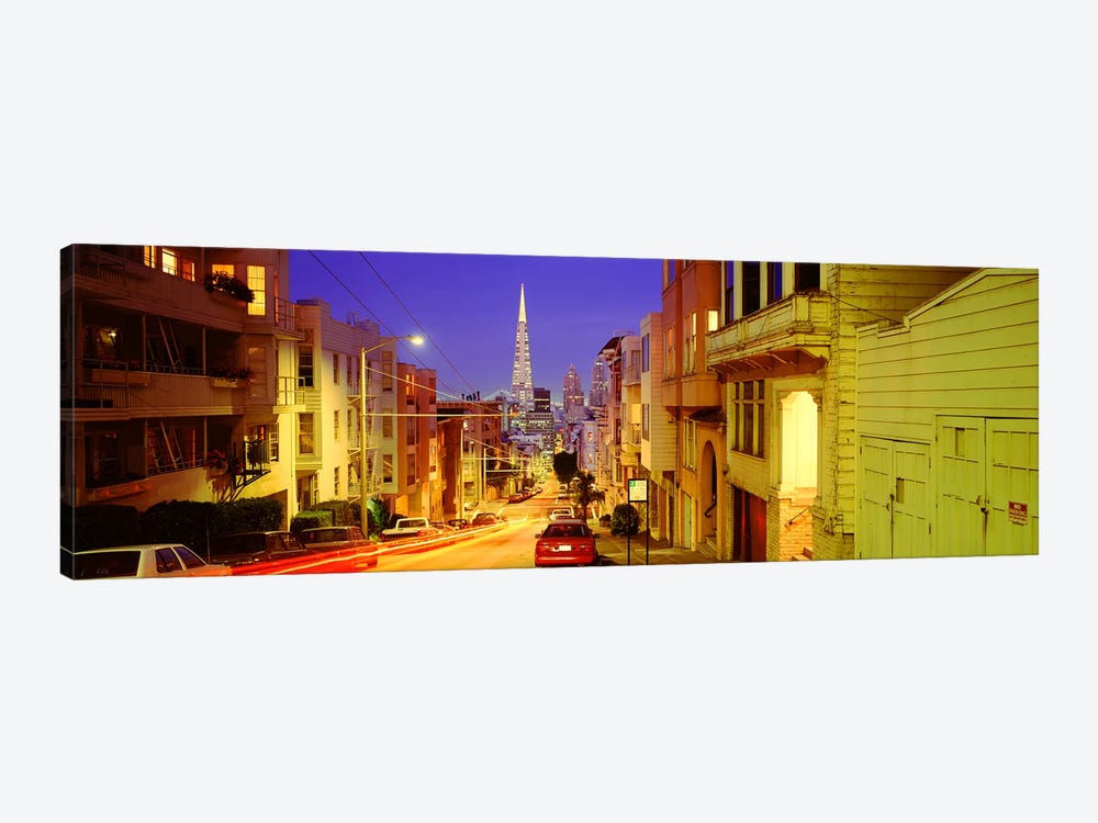 Evening In San FranciscoSan Francisco, California, USA by Panoramic Images 1-piece Canvas Wall Art