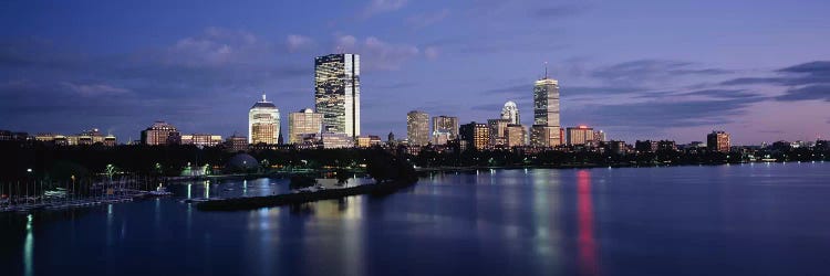 Buildings on The waterfront, At DuskBoston, Massachusetts, USA