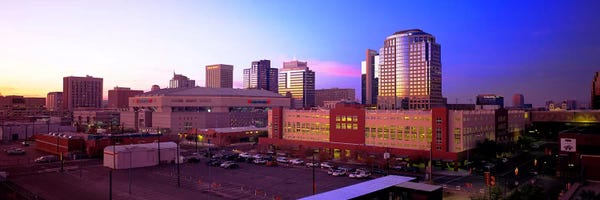 Phoenix: Dusk Phoenix AZ by Panoramic Images