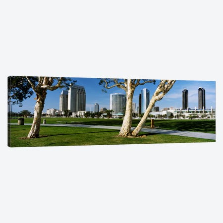 Embarcadero Marina Park, San Diego, California, USA Canvas Print #PIM4034} by Panoramic Images Canvas Print