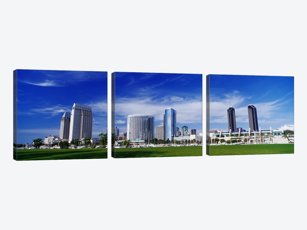 San Diego, California, USA by Panoramic Images 3-piece Canvas Wall Art