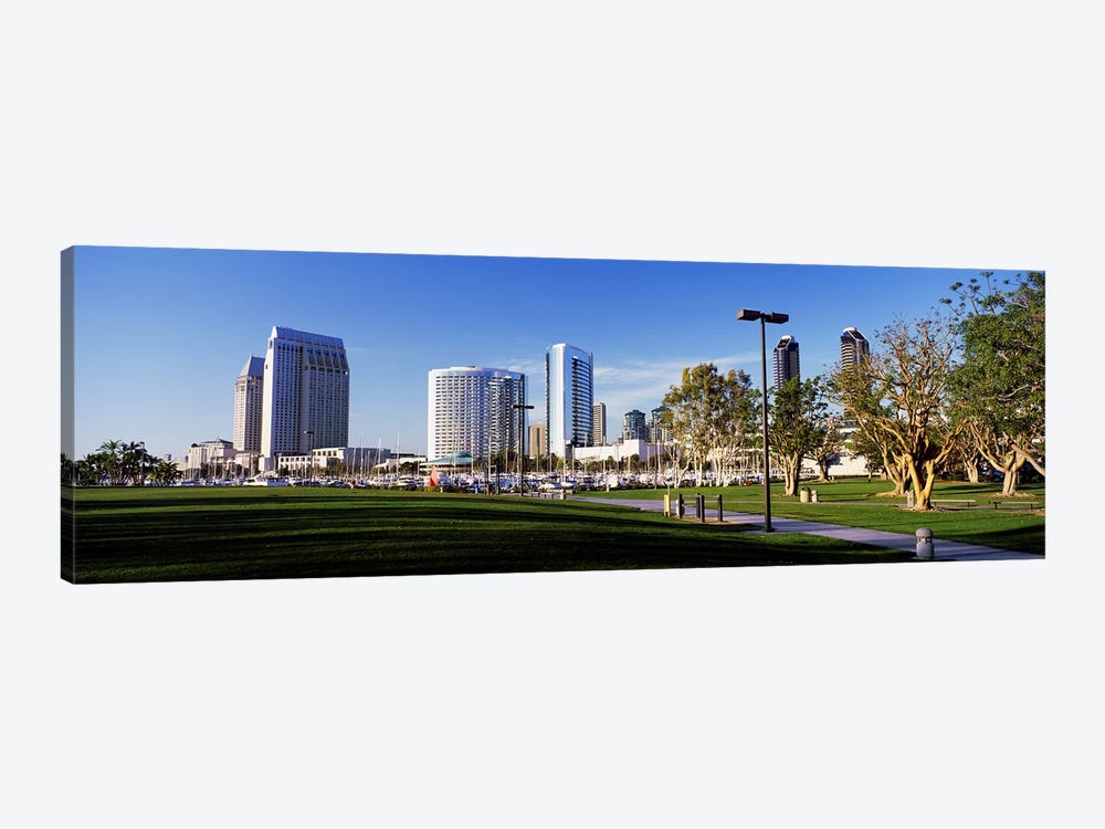 USA, California, San Diego, Marina Park by Panoramic Images 1-piece Canvas Print