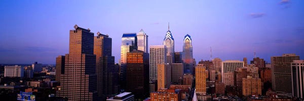Skyscrapers in a city III, Philadelphia, Pennsylvania, USA