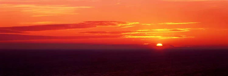 Sunrise Lake Michigan USA by Panoramic Images wall art