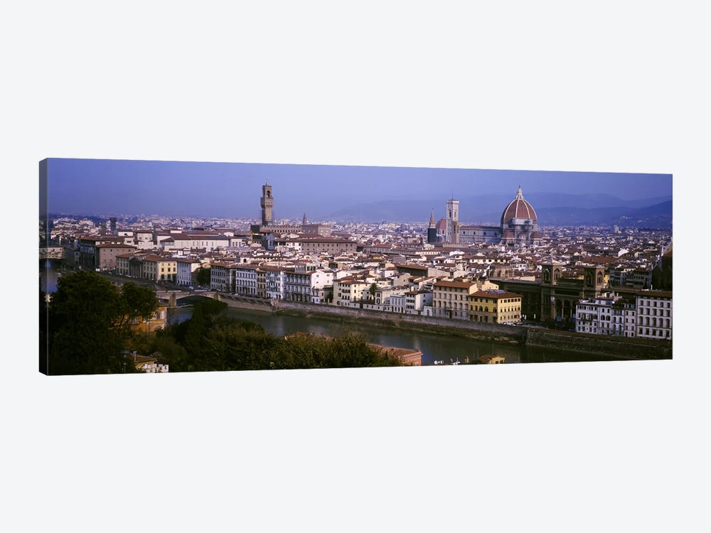 High-Angle View Of The Historic Centre Of Florence, Tuscany, Italy 1-piece Art Print