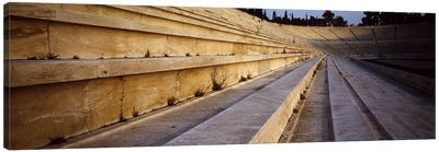 Detail Olympic Stadium Athens Greece Canvas Art Print - Olympics