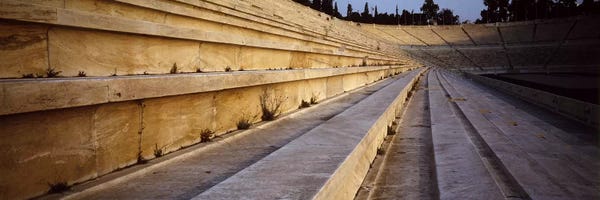Athens: Detail Olympic Stadium Athens Greece by Panoramic Images