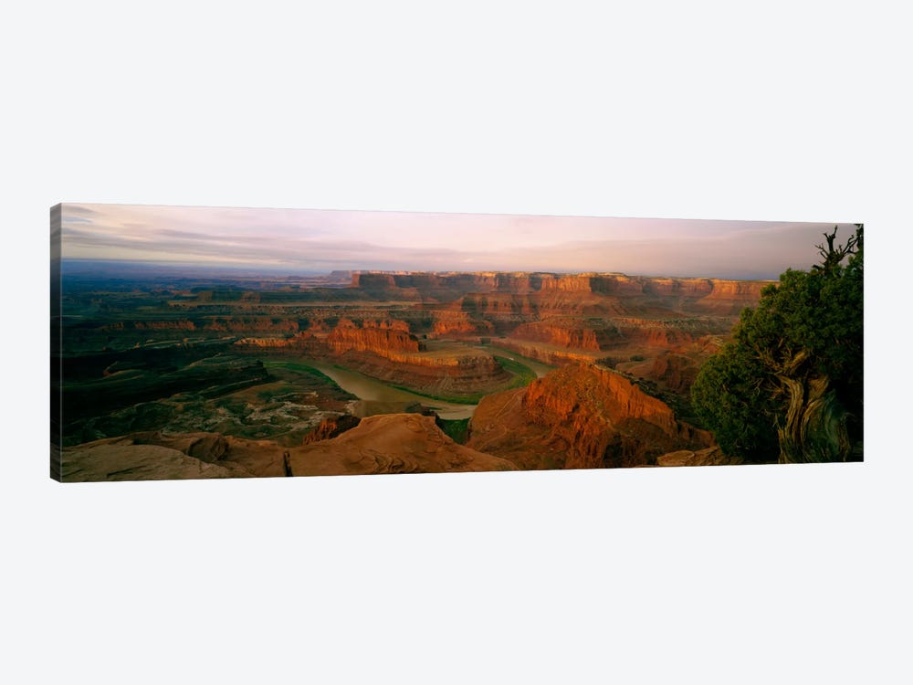 Canyonlands National Park As Seen From Dead Horse Point State Park Overlook by Panoramic Images 1-piece Canvas Art Print