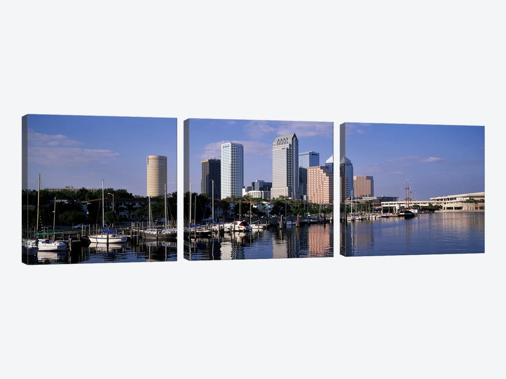 Tampa, Florida, USA by Panoramic Images 3-piece Canvas Artwork