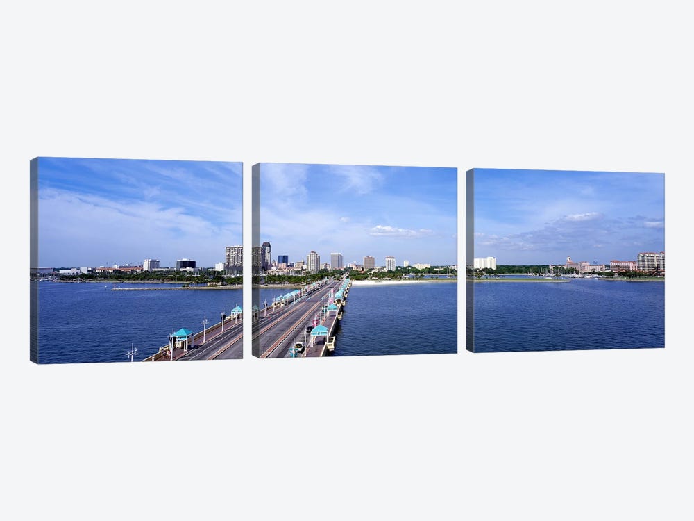 St Petersburg FL by Panoramic Images 3-piece Canvas Art Print
