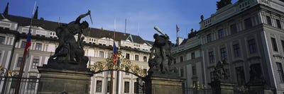Low angle view of a churchSt Nicholas's Church, Old Town Square, Prague, Czech Republic by Panoramic Images canvas print