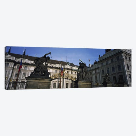 Low angle view of a churchSt Nicholas's Church, Old Town Square, Prague, Czech Republic Canvas Print #PIM4123} by Panoramic Images Canvas Artwork