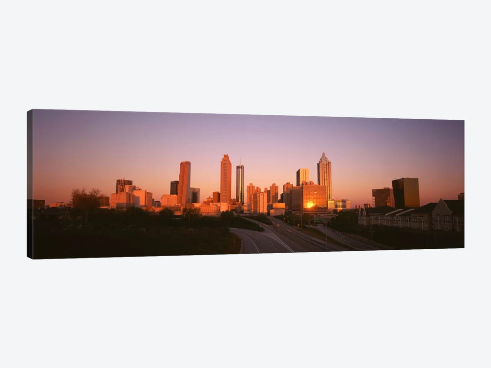 Skyscrapers in a cityAtlanta, Georgia, USA by Panoramic Images 1-piece Canvas Art