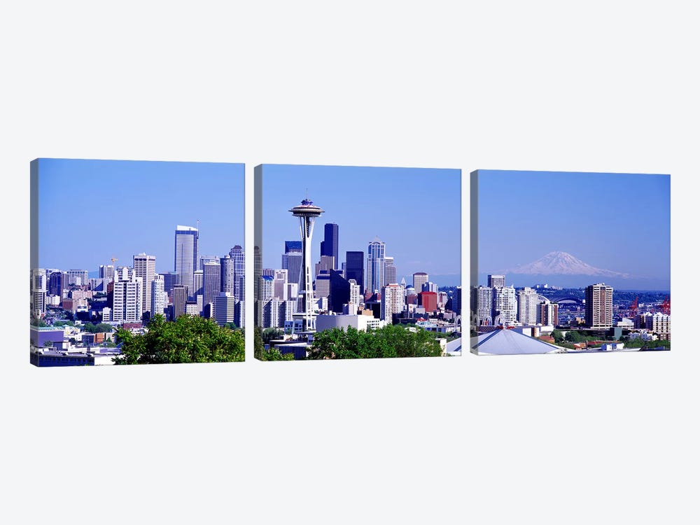SeattleWashington State, USA by Panoramic Images 3-piece Canvas Art