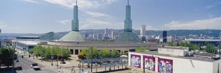 Twin Towers of a Convention Center, Portland, Oregon, USA