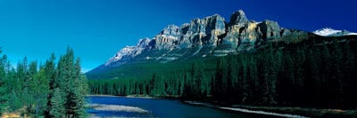 Castle Mountain Banff National Park Alberta Canada by Panoramic Images canvas print