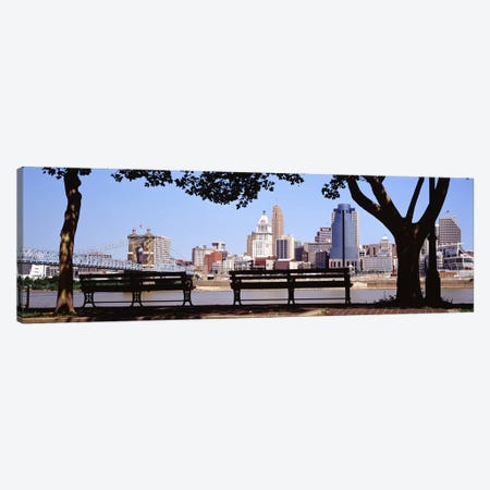 Cincinnati OH Canvas Print #PIM4154} by Panoramic Images Canvas Artwork
