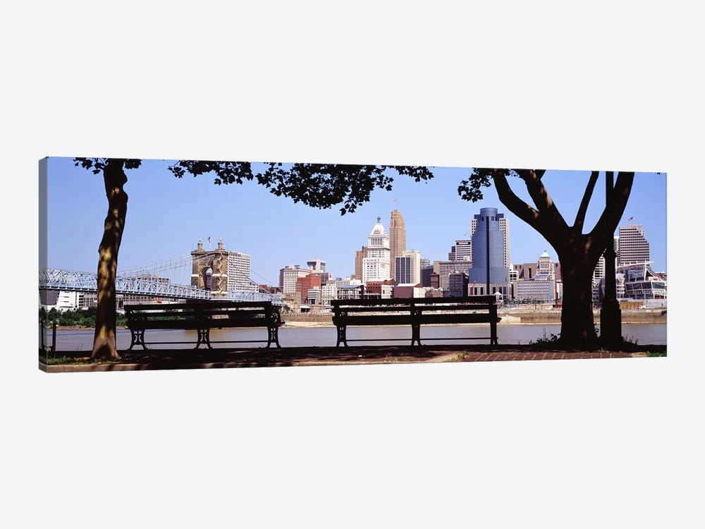 Cincinnati OH by Panoramic Images 1-piece Canvas Wall Art
