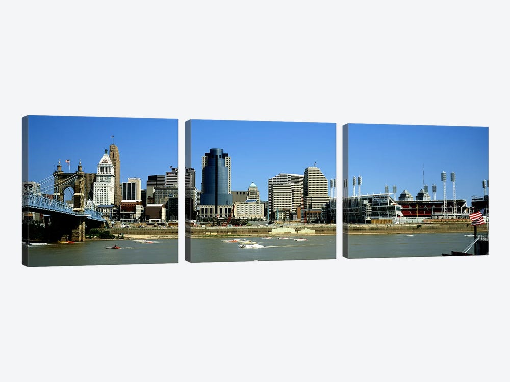 Cincinnati OH #2 by Panoramic Images 3-piece Canvas Art Print