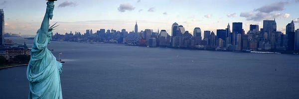 Sculptures & Statues: USA, New York, Statue of Liberty #2 by Panoramic Images