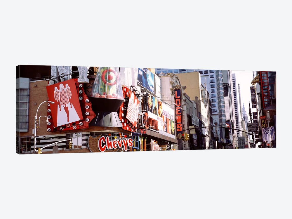 Times Square, NYC, New York City, New York State, USA by Panoramic Images 1-piece Canvas Print
