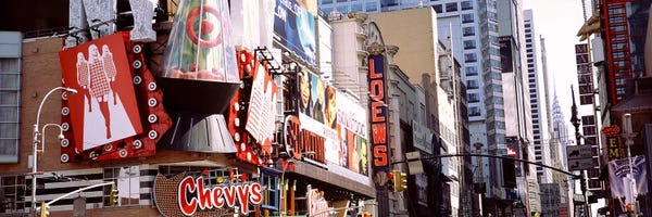 Times Square: Times Square, NYC, New York City, New York State, USA by Panoramic Images