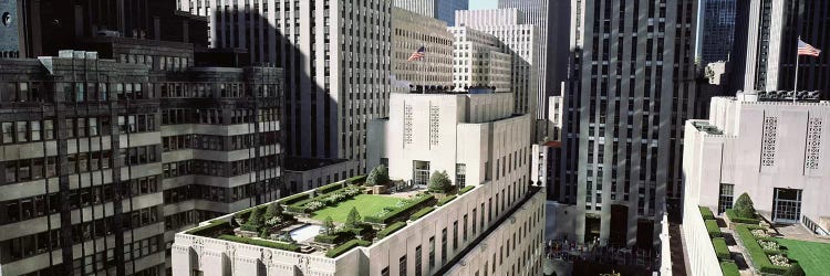 Rooftop Garden, Rockefeller Center, New York City, New York, USA