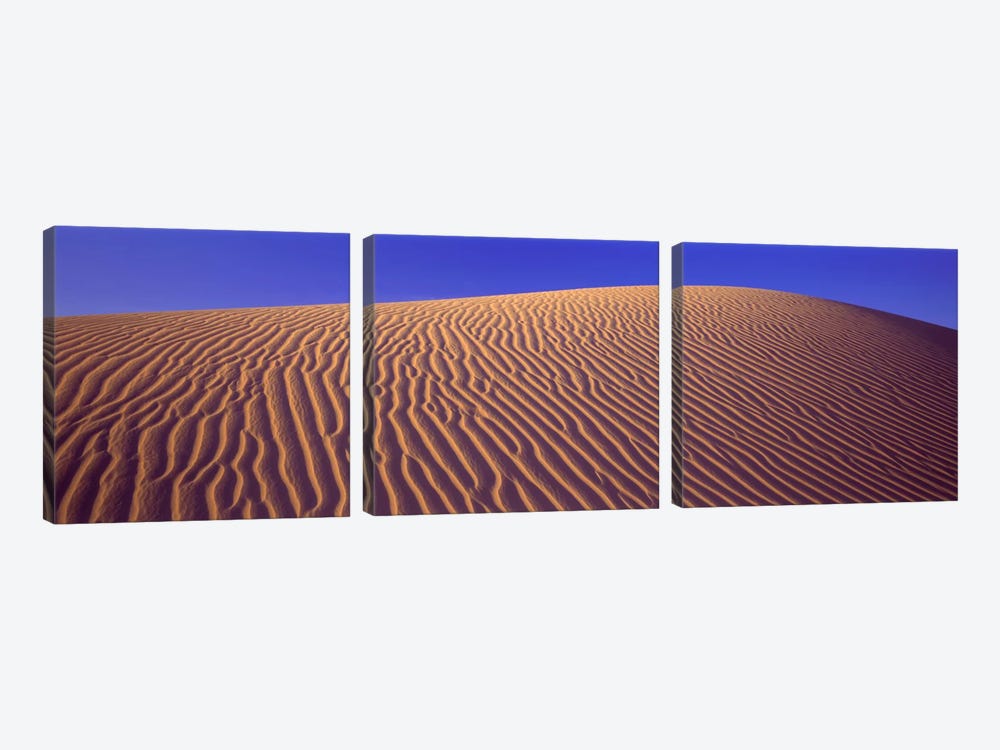 Sand Dunes Death Valley National Park CA USA by Panoramic Images 3-piece Canvas Artwork