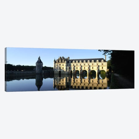 Chateau de Chenonceaux Loire Valley France Canvas Print #PIM4195} by Panoramic Images Canvas Art