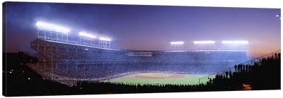  Baseball, Cubs, Chicago, Illinois, USA Canvas Art Print - Baseball