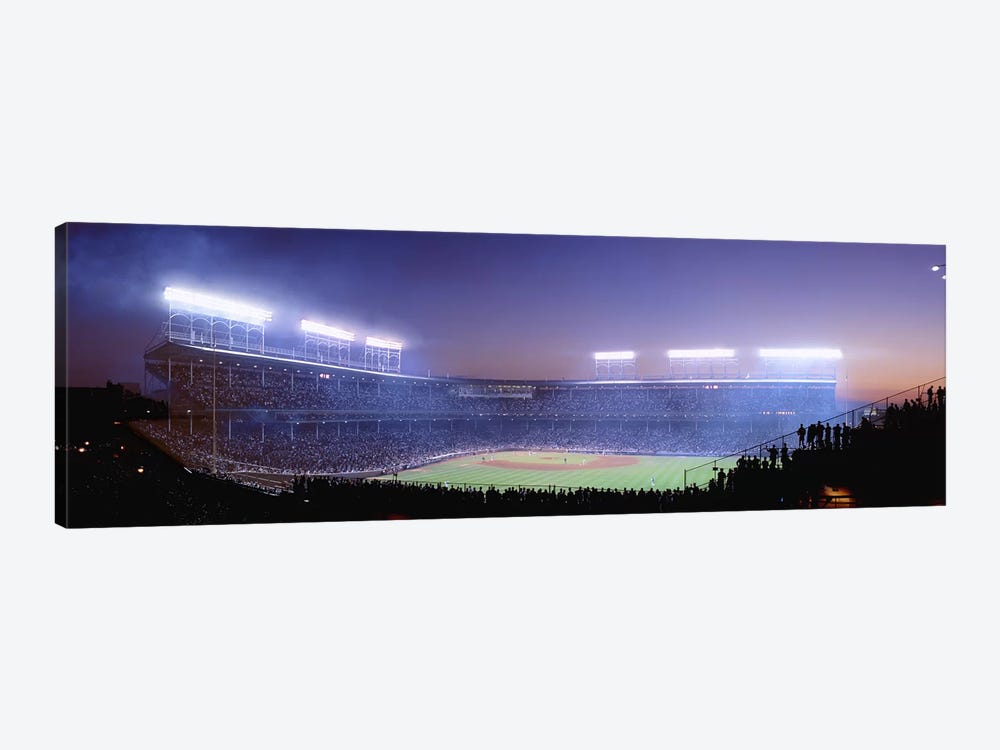  Baseball, Cubs, Chicago, Illinois, USA by Panoramic Images 1-piece Canvas Art Print