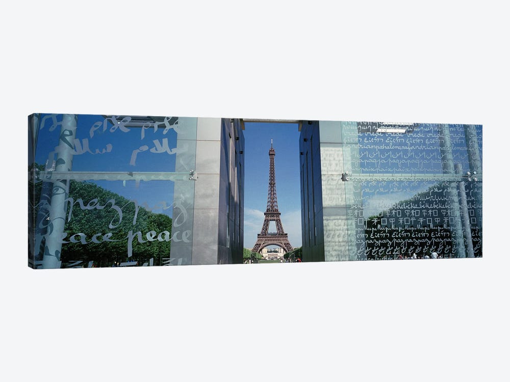 Eiffel Tower Paris France by Panoramic Images 1-piece Canvas Print