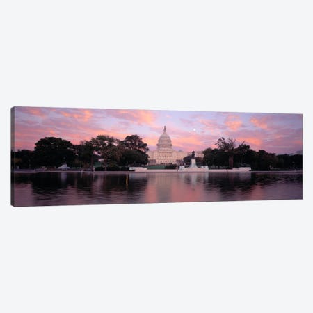 US Capitol Washington DC Canvas Print #PIM421} by Panoramic Images Canvas Artwork