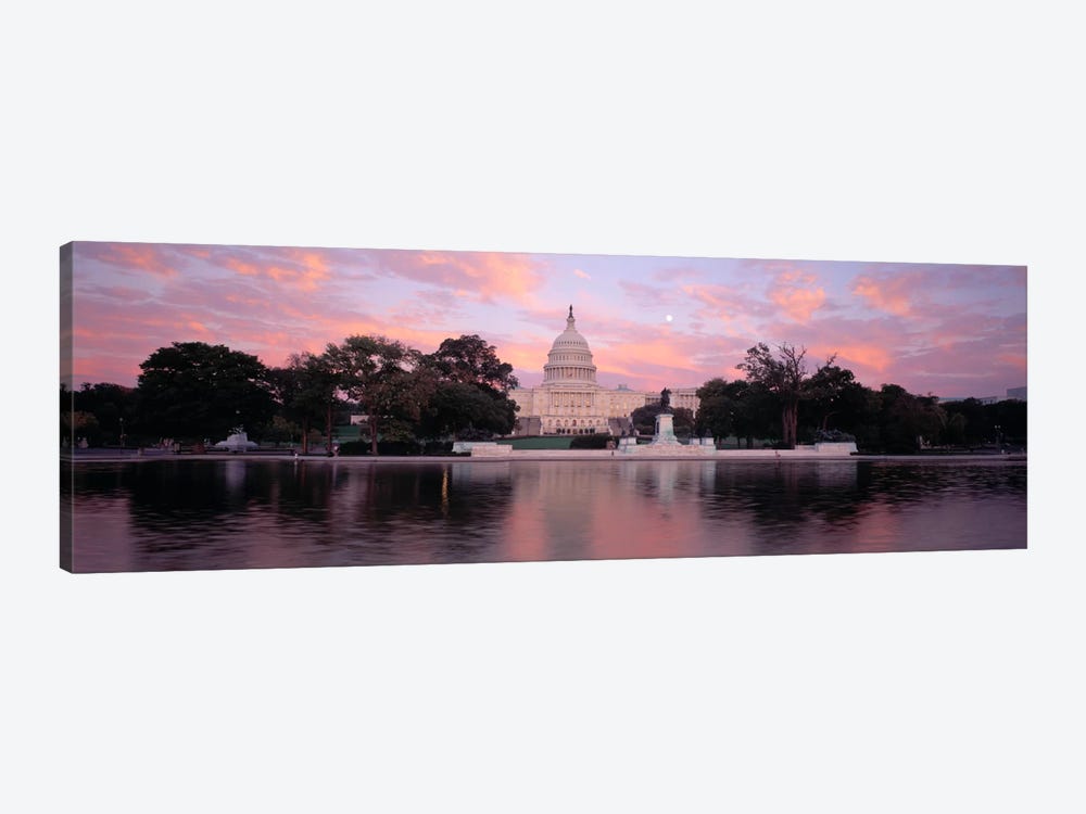 US Capitol Washington DC by Panoramic Images 1-piece Canvas Wall Art