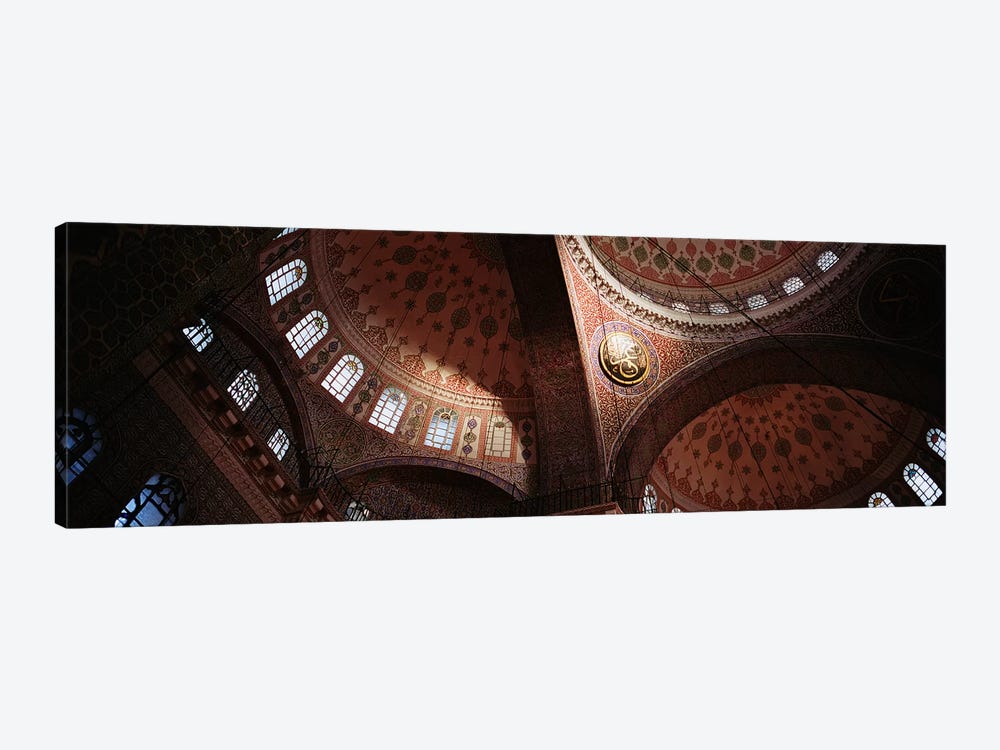 TurkeyIstanbul, Suleyman Mosque, interior domes by Panoramic Images 1-piece Canvas Print