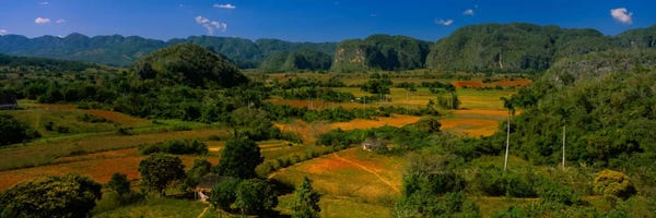 Caribbean: Tropical Karstic Landscape, Valle de Vinales, Pinar del Rio, Cuba by Panoramic Images