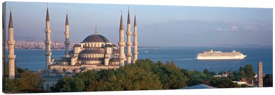 Blue Mosque Istanbul Turkey Canvas Art Print - Middle Eastern Culture