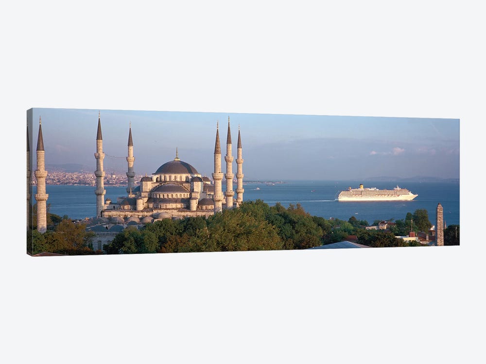 Blue Mosque Istanbul Turkey by Panoramic Images 1-piece Canvas Wall Art