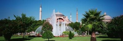 Hagia Sofia Istanbul Turkey by Panoramic Images framed canvas print