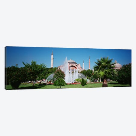 Hagia Sofia Istanbul Turkey Canvas Print #PIM4231} by Panoramic Images Canvas Wall Art