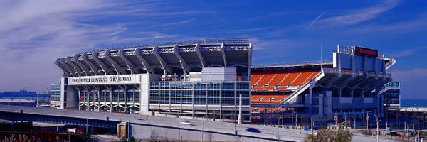 Panoramic Images: Cleveland Browns Stadium Cleveland OH by Panoramic Images