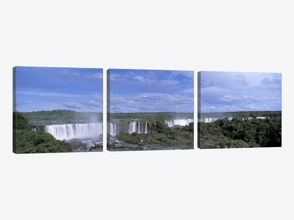Iguazu Falls Iguazu National Park Brazil by Panoramic Images 3-piece Canvas Art