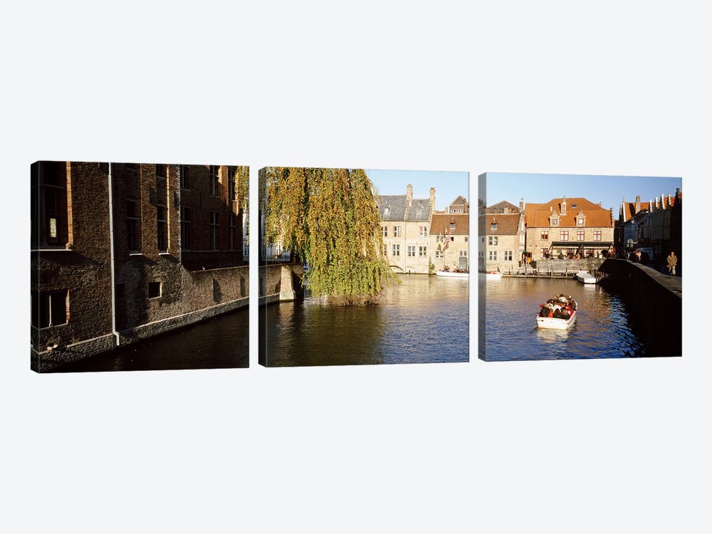 Brugge Belgium by Panoramic Images 3-piece Canvas Art Print