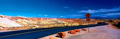 Road Valley of Fire State Park Overton NV by Panoramic Images canvas print