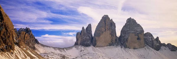 Trentino-South Tyrol: Trei Cime di Lavaredo (Drei Zinnen), Sexten Dolomites, South Tyrol, Italy by Panoramic Images