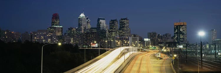 Traffic moving on a roadPhiladelphia, Pennsylvania, USA