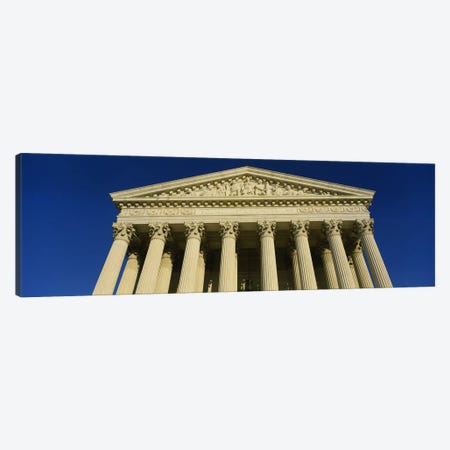 Low angle view of a government buildingUS Treasury Department, Washington DC, USA Canvas Print #PIM4253} by Panoramic Images Canvas Wall Art