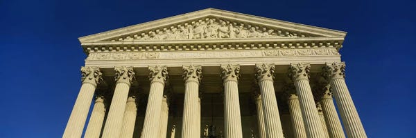 Washington, D.C.: Low angle view of a government buildingUS Treasury Department, Washington DC, USA by Panoramic Images